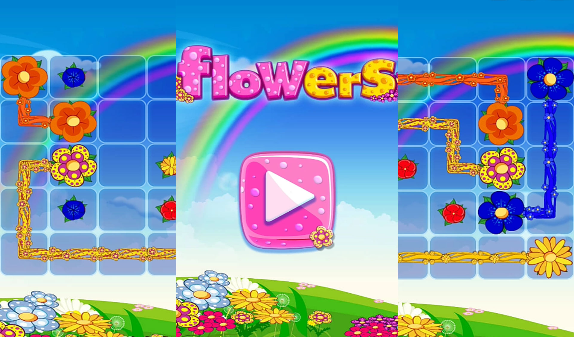 Flowers Puzzle Game www.letshangout.com